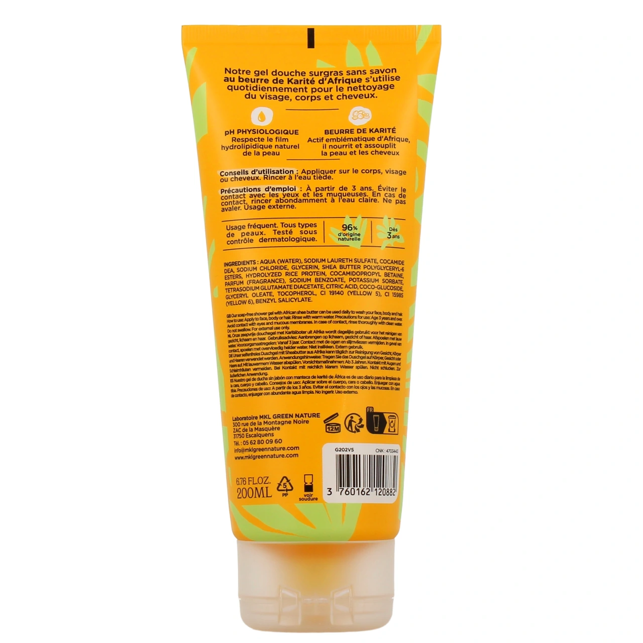 MKL Gel Douche Surgras - Vue 46