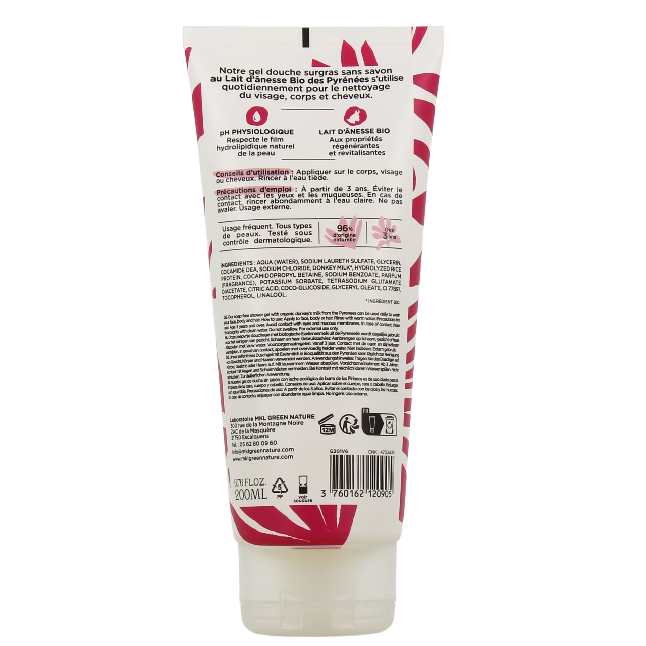 MKL Gel Douche Surgras - Vue 40