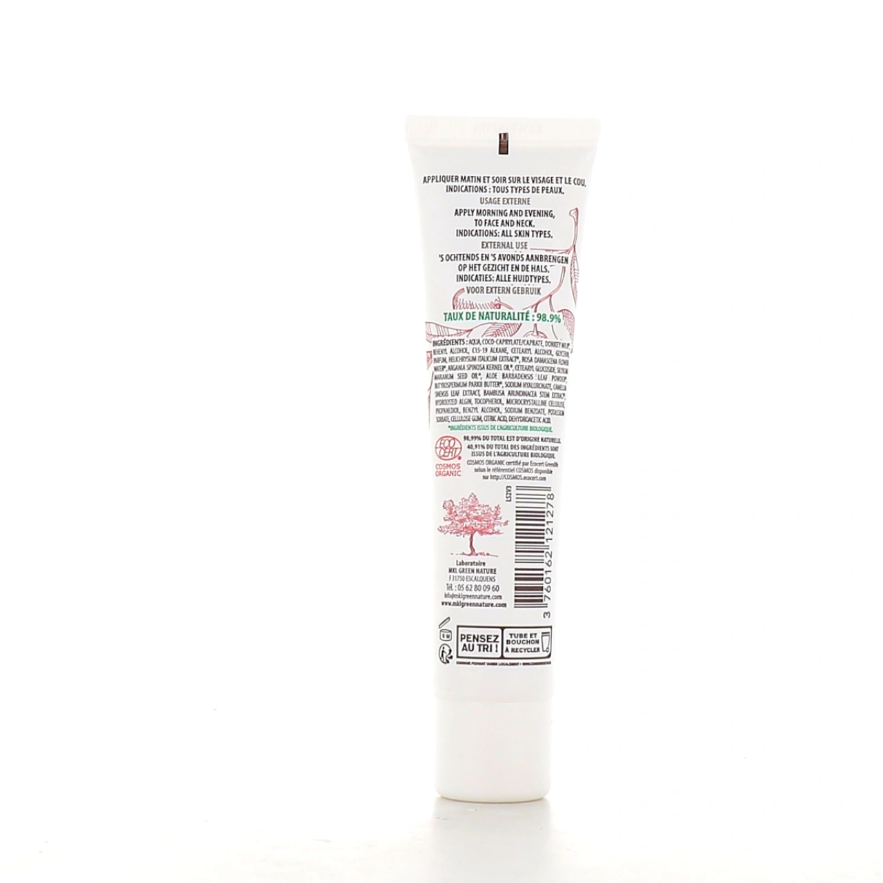MKL Crème Visage Lait d'ânesse Bio - Vue 5