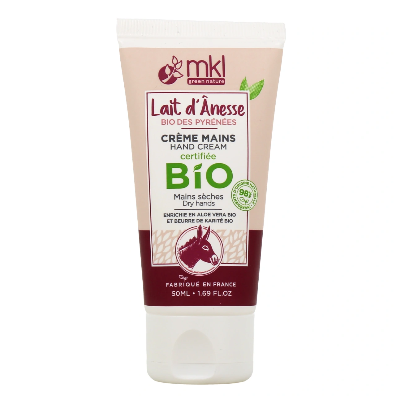 MKL Crème Mains Réparatrice et Nourrissante au Lait d'ânesse Bio - Vue 2