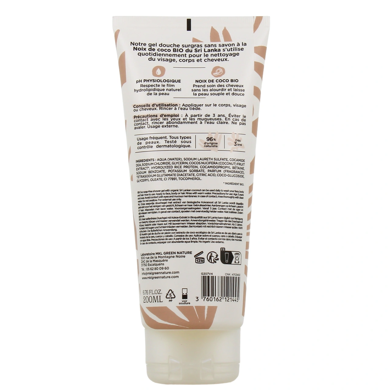 MKL Gel Douche Surgras - Vue 31