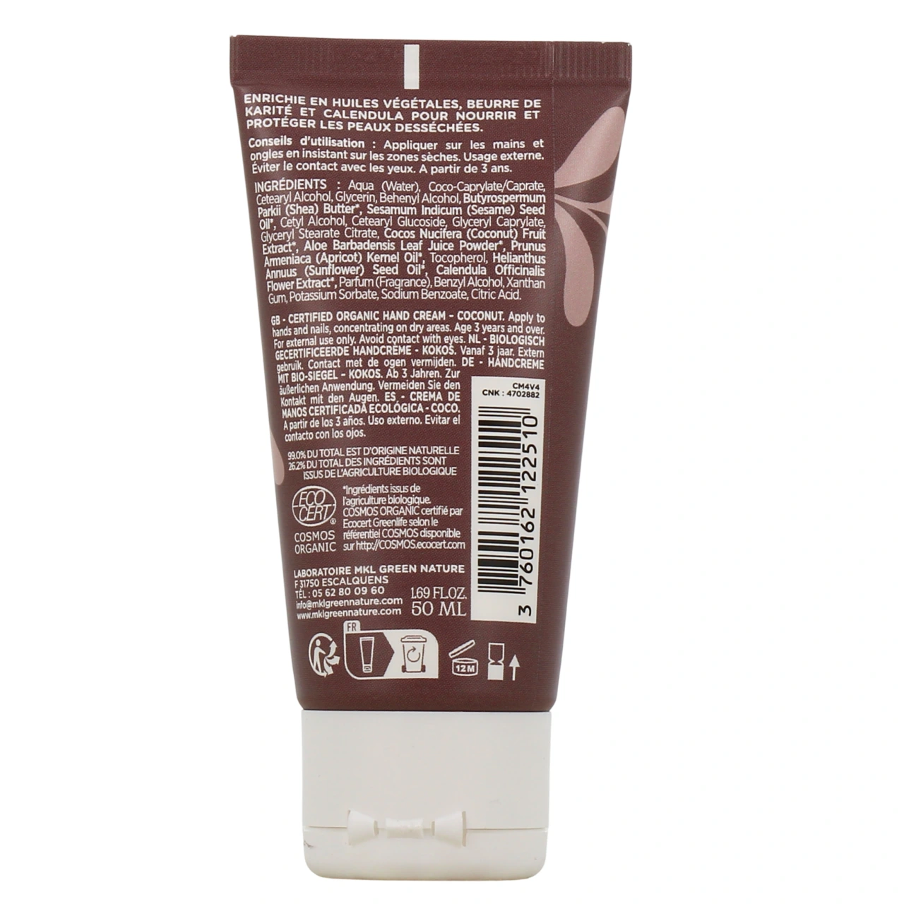MKL Crème Mains Bio - Vue 3