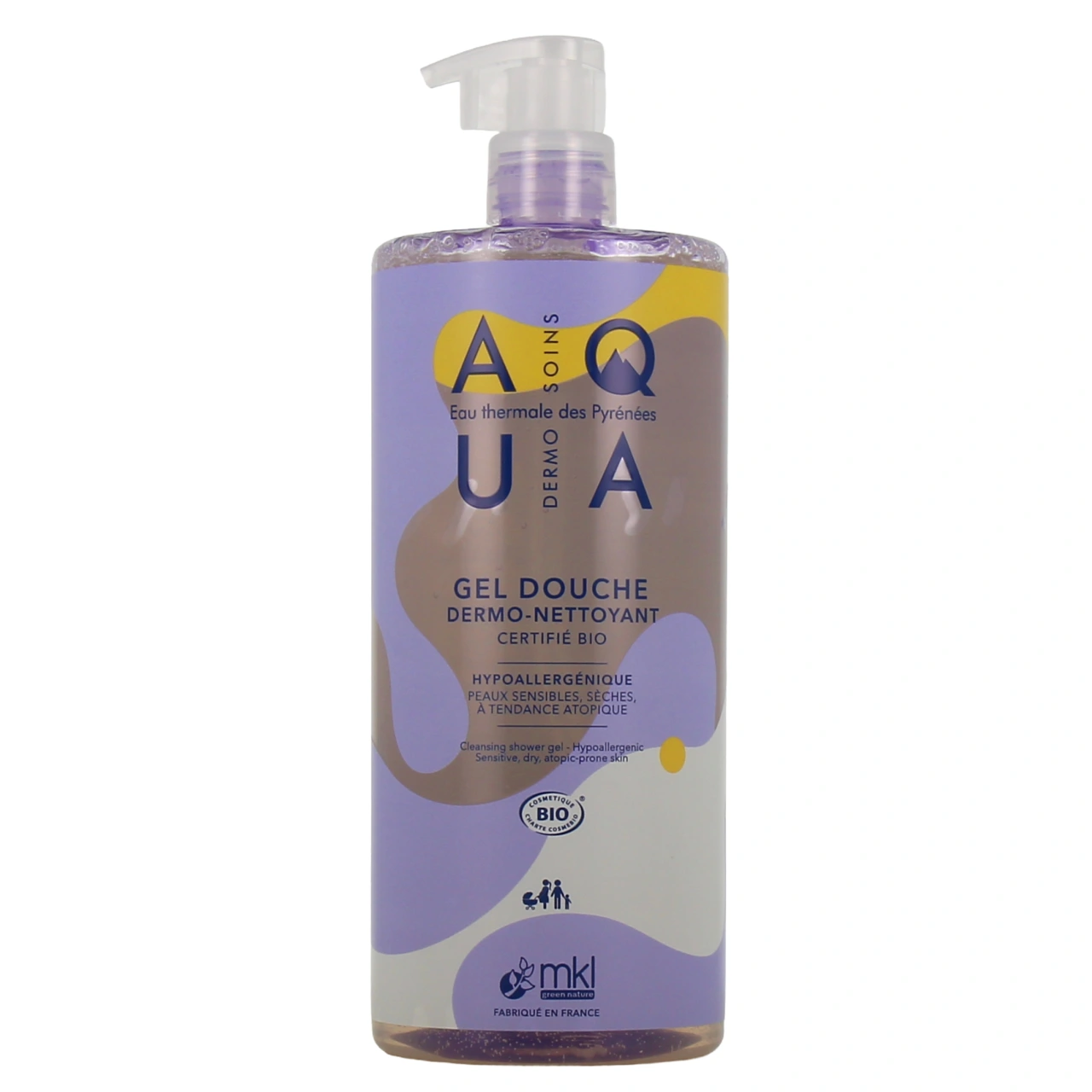 MKL Aqua Gel Douche Dermo-Nettoyant Bio - Vue 2