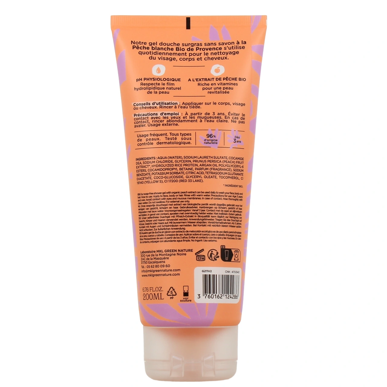 MKL Gel Douche Surgras - Vue 21