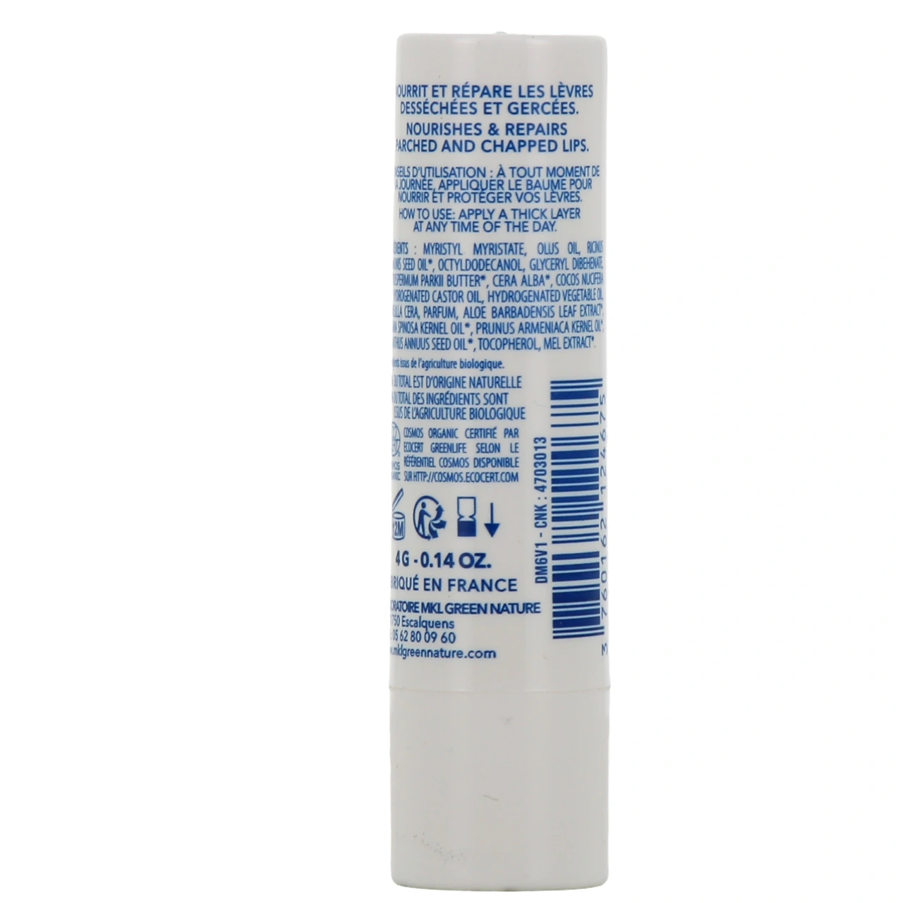 MKL Aqua Baume Lèvres Bio - Vue 3