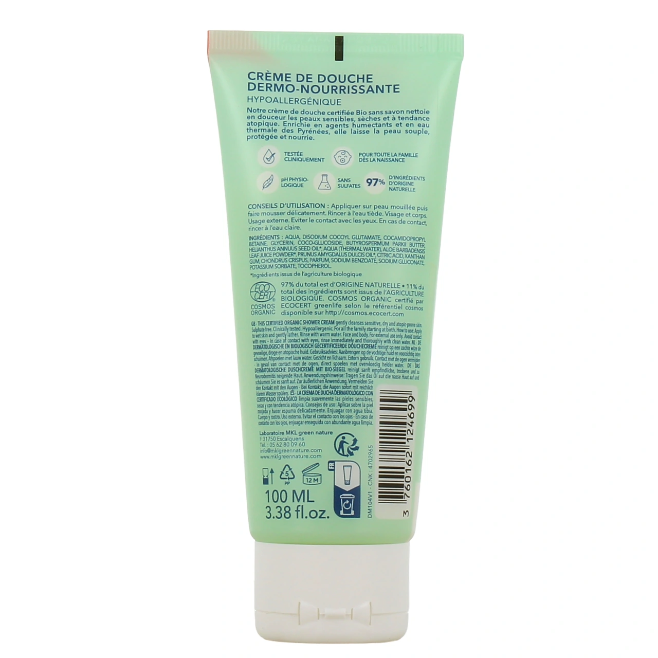 MKL Aqua Crème de Douche Bio - Vue 6