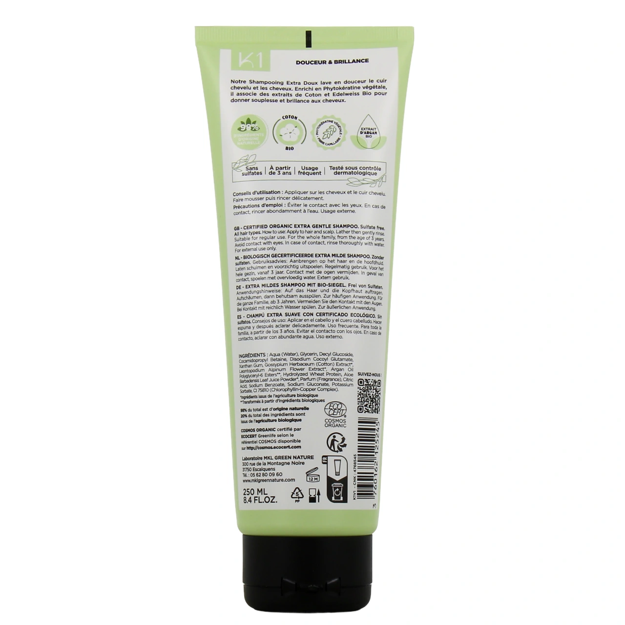 MKL Shampooing Extra Doux - Vue 3