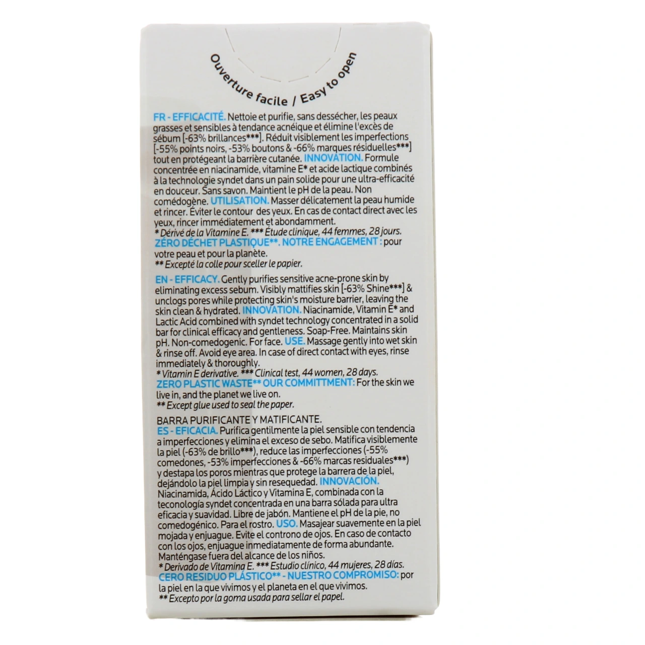 La Roche-Posay Effaclar Pain Dermatologique Anti-Imperfections - Vue 3