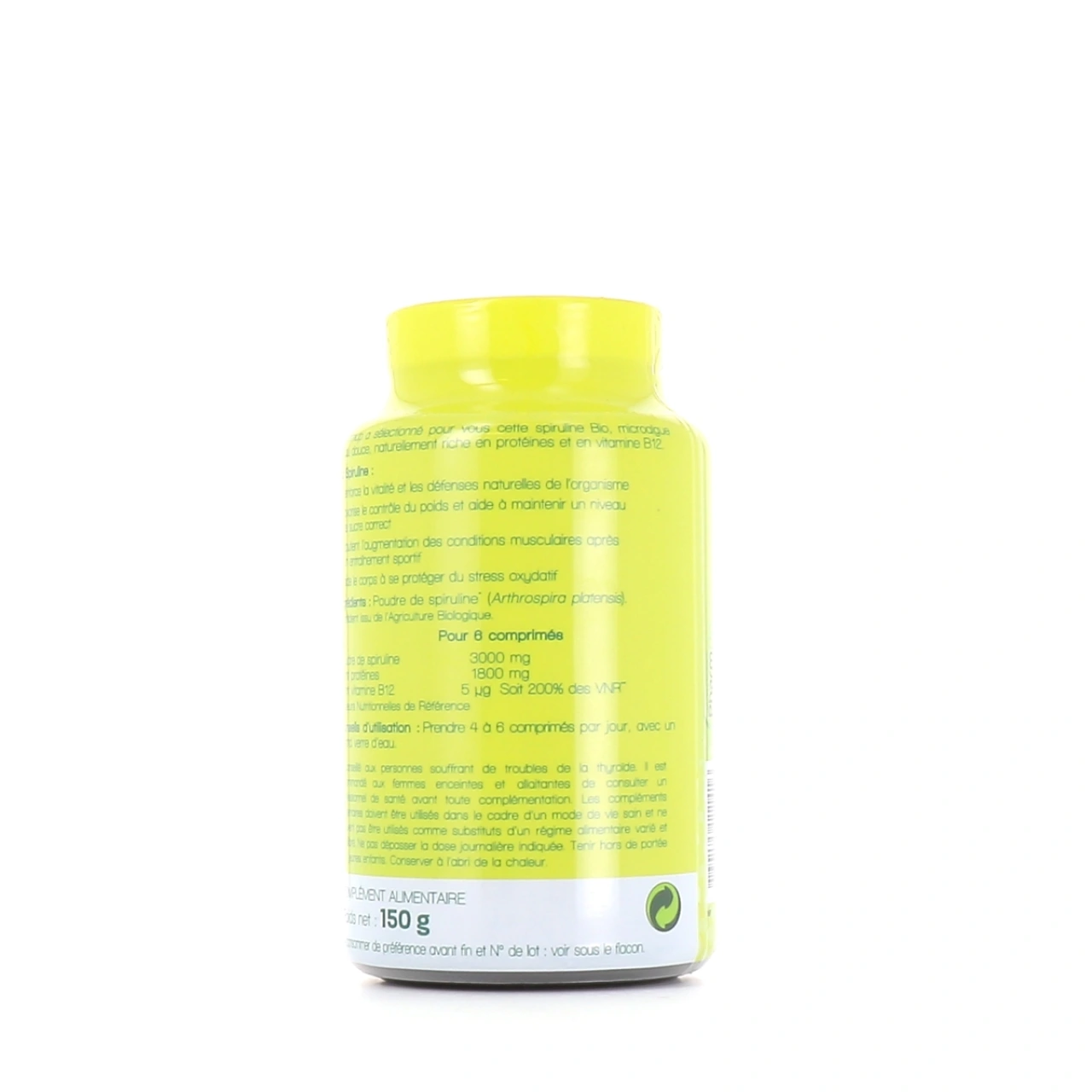PharmUp Spiruline 500mg - Vue 4