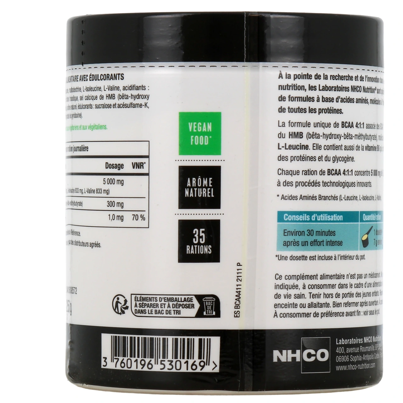 NHCO BCAA 4:1:1 - Vue 3