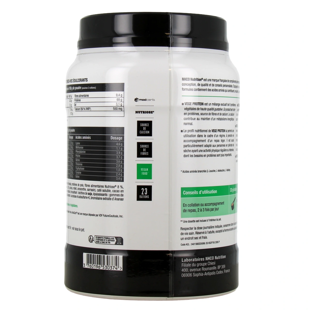 NHCO Vege Protein - Vue 3
