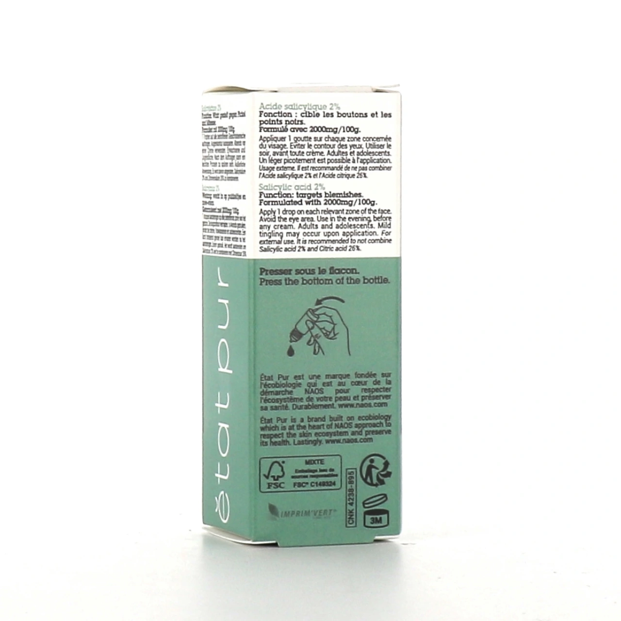 Etat Pur Acide Salicylique 2% - Vue 2