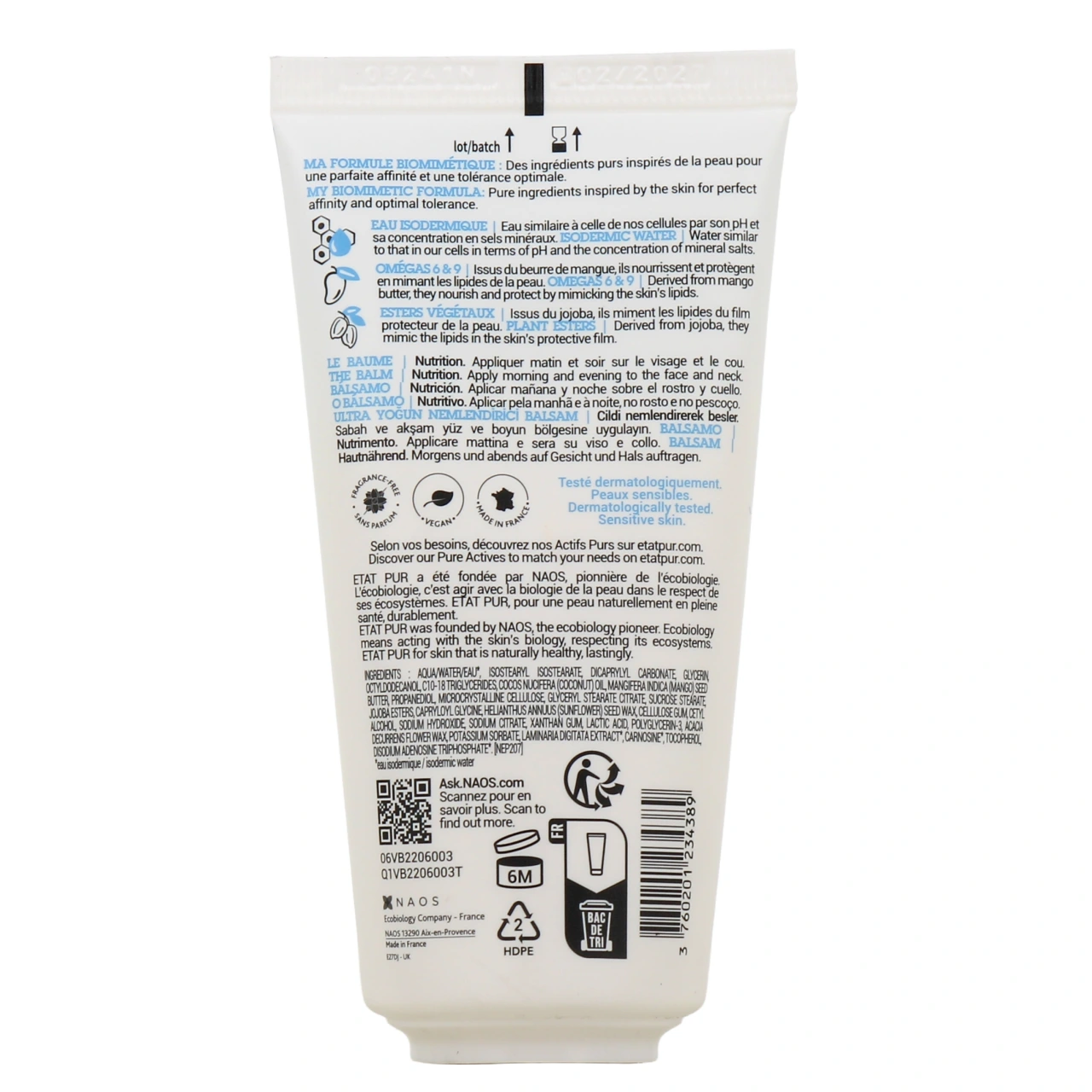 Etat Pur Baume Ultra-Riche Hydratant - Vue 3