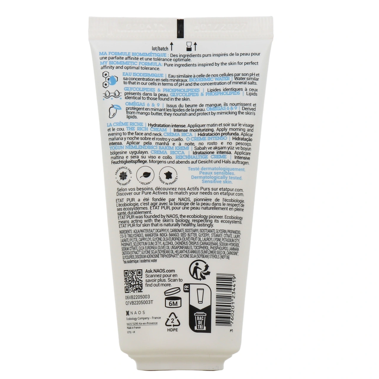 Etat Pur Crème Hydratante - Vue 5