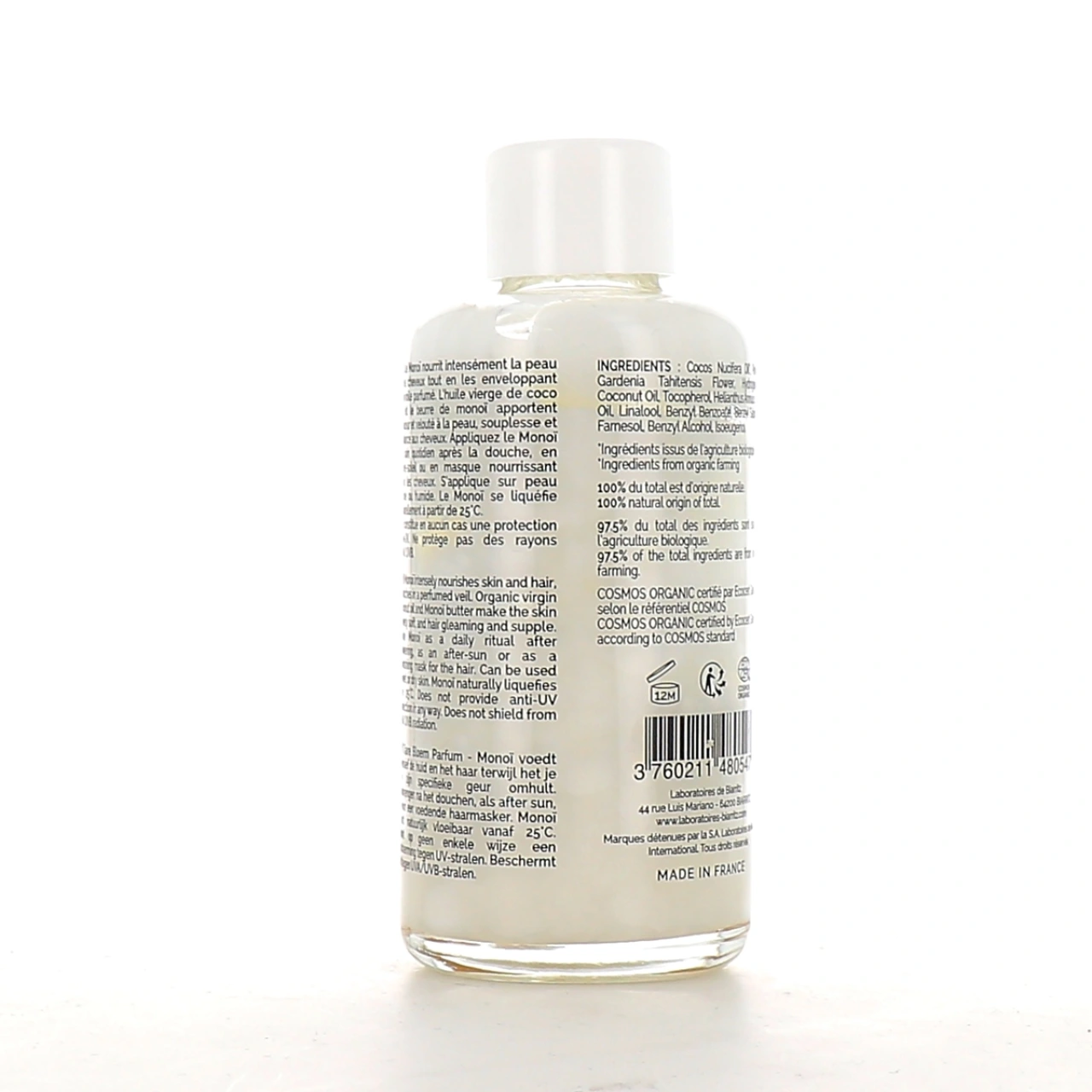 Laboratoires de Biarritz Océane Huile Monoï - Vue 4