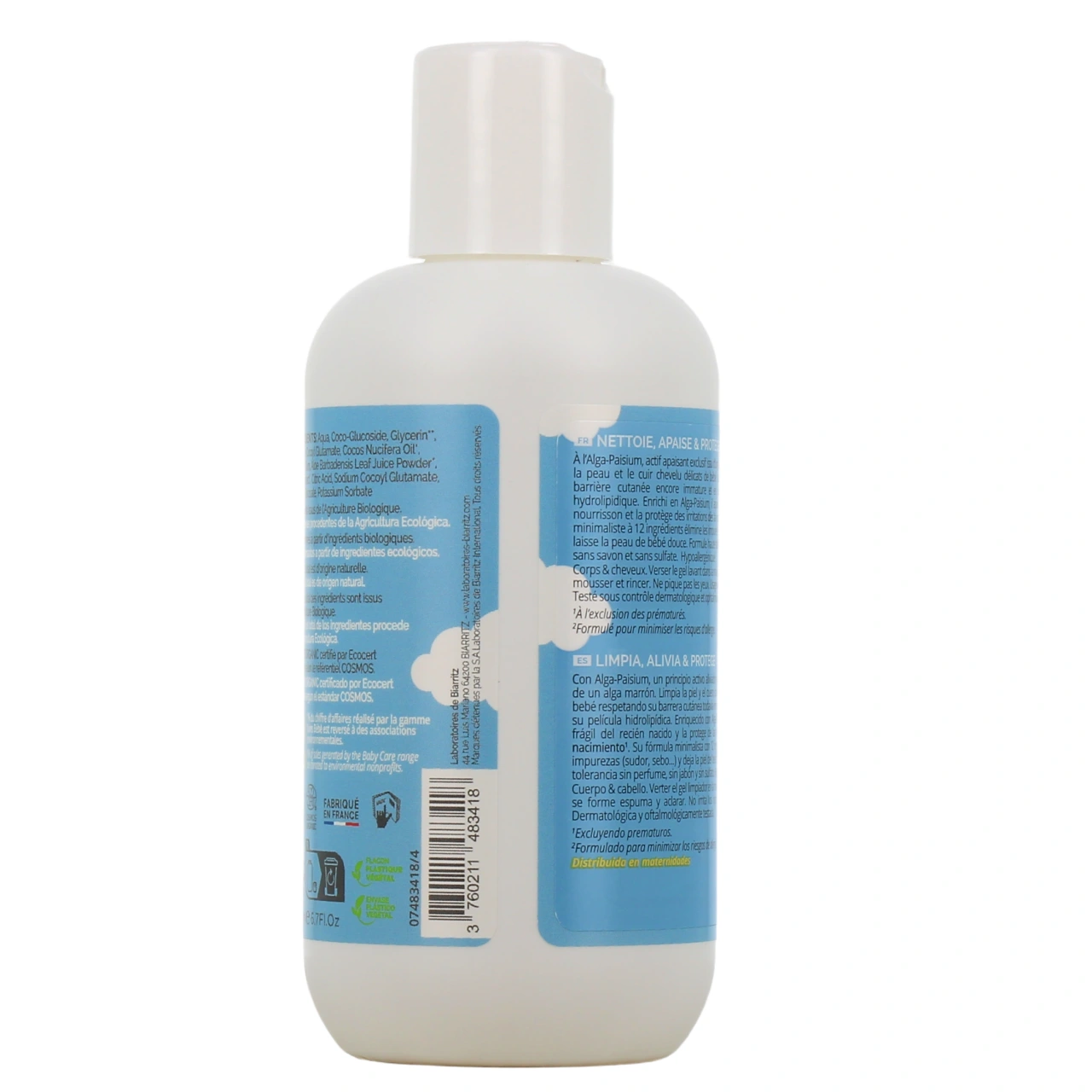 Laboratoires de Biarritz Gel Lavant Surgras Bébé - Vue 12