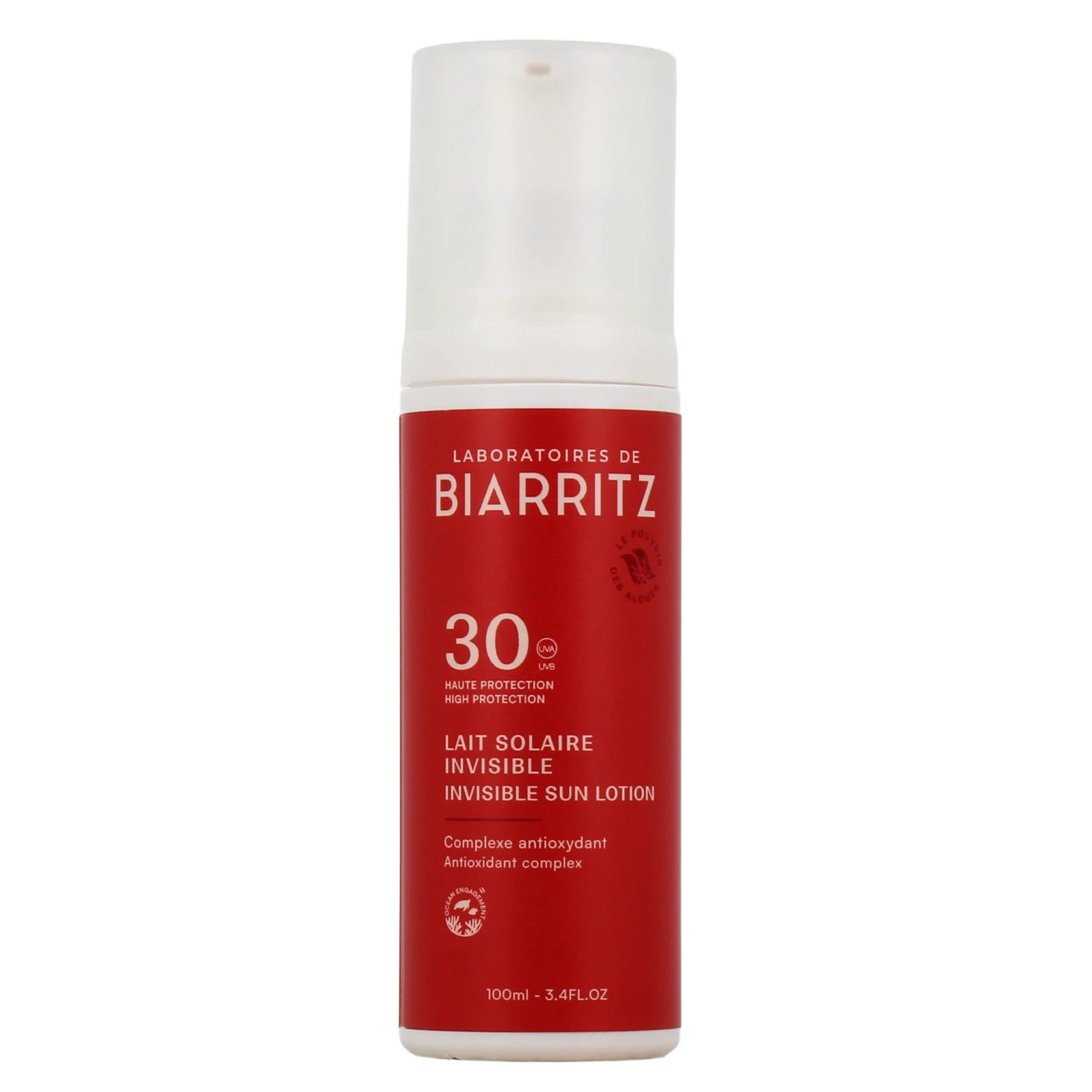Laboratoires de Biarritz Lait Solaire Invisible - Vue 2