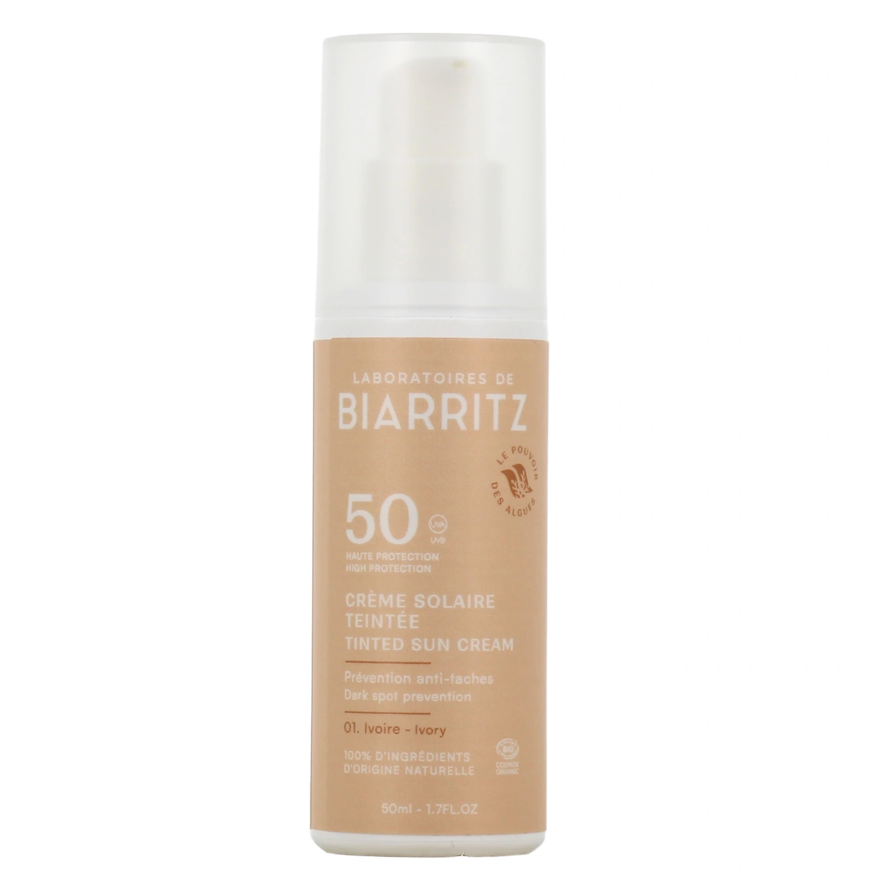 Laboratoires de Biarritz Crème solaire teintée SPF50 - Vue 8
