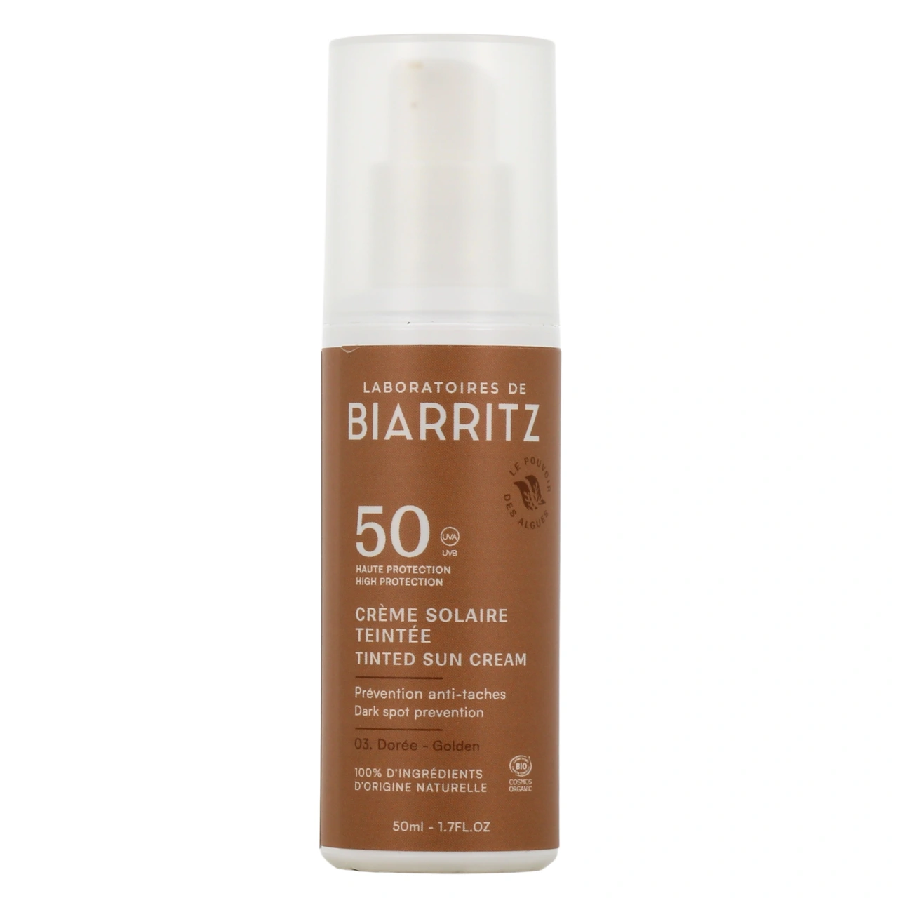 Laboratoires de Biarritz Crème solaire teintée SPF50 - Vue 5