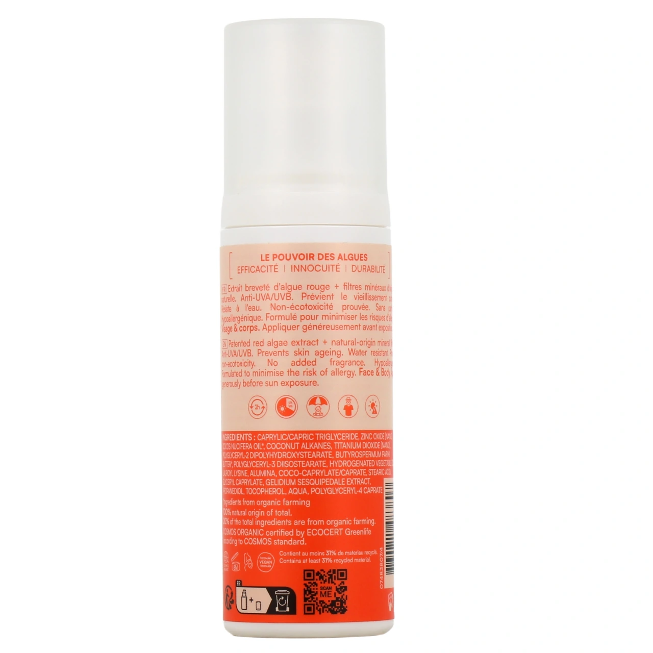 Laboratoires de Biarritz Lait Solaire Minéral - Vue 3