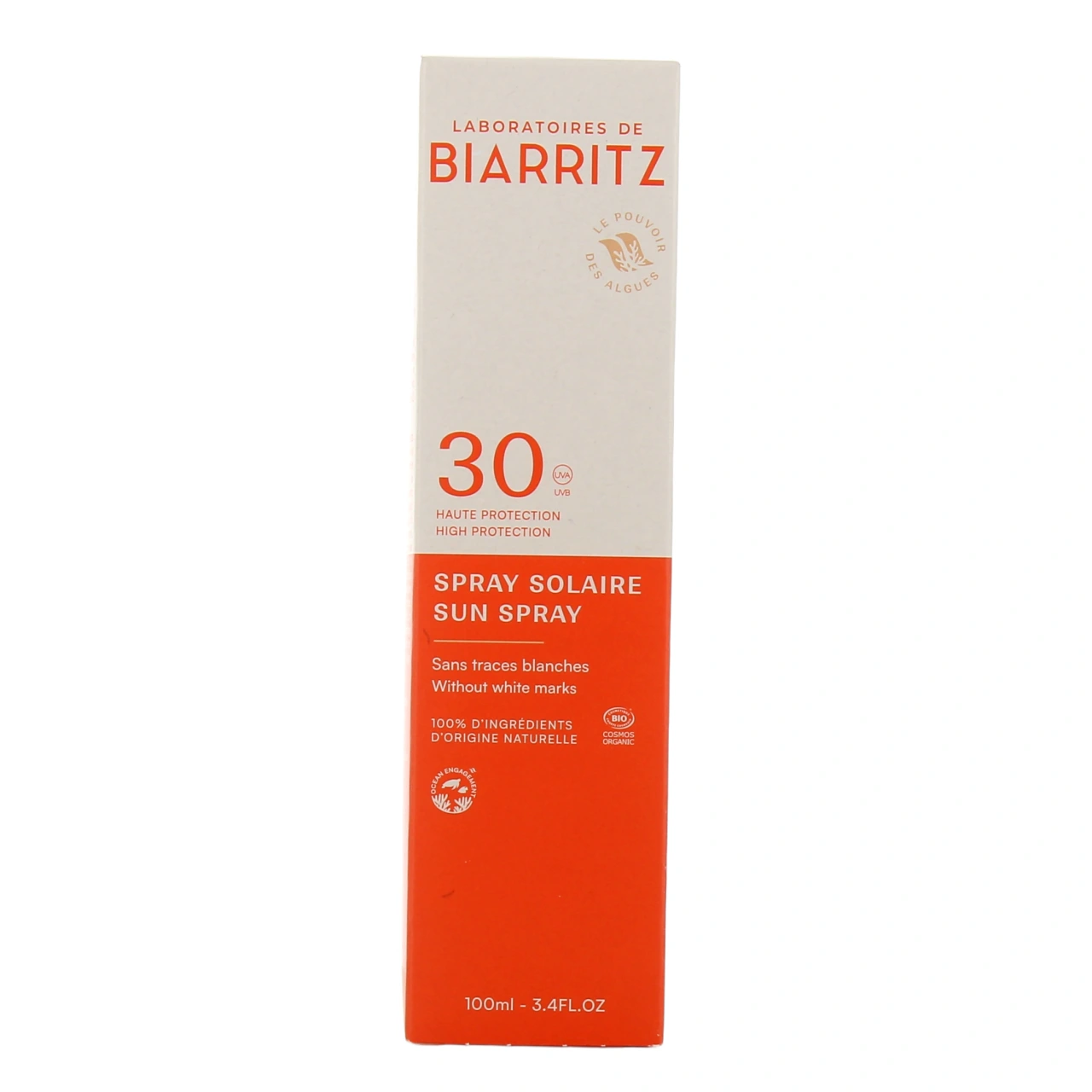 Laboratoires de Biarritz Spray Solaire SPF30 - Vue 2
