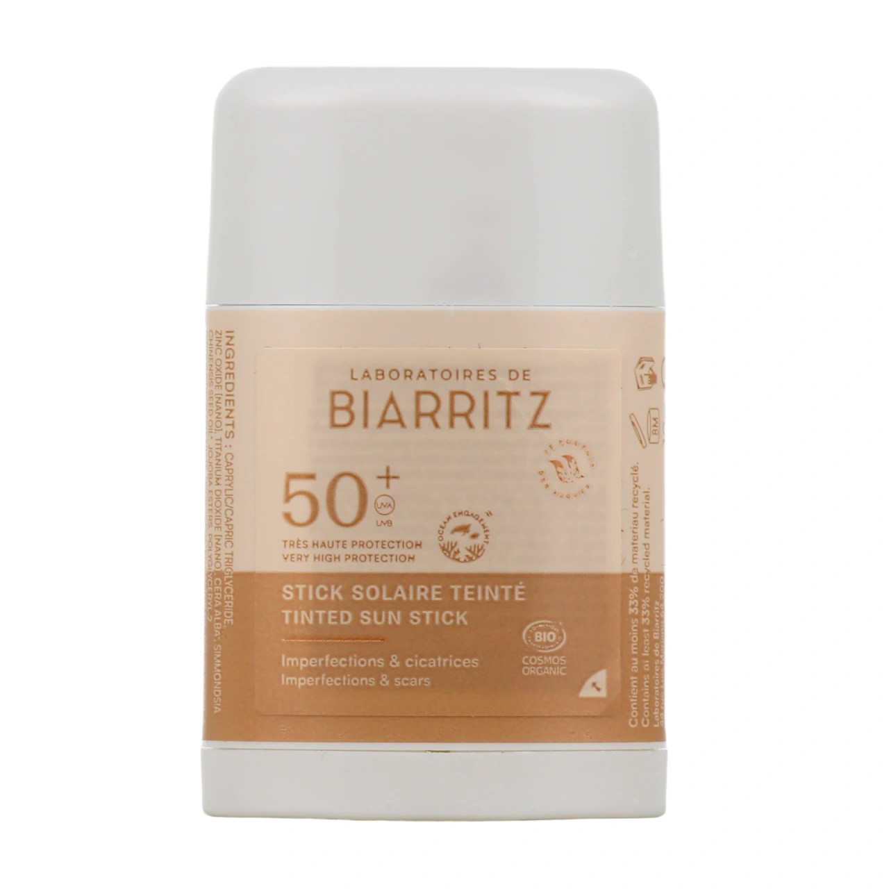 Laboratoires de Biarritz Stick Solaire Teinté SPF50+ - Vue 2