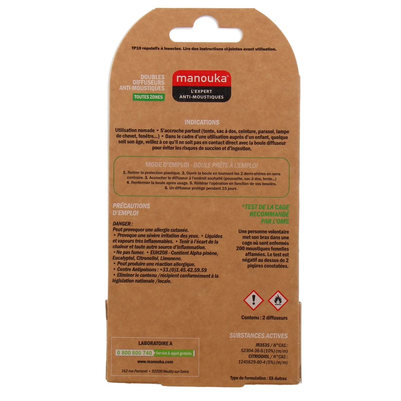 Manouka Diffuseur Anti-Moustiques - Vue 9