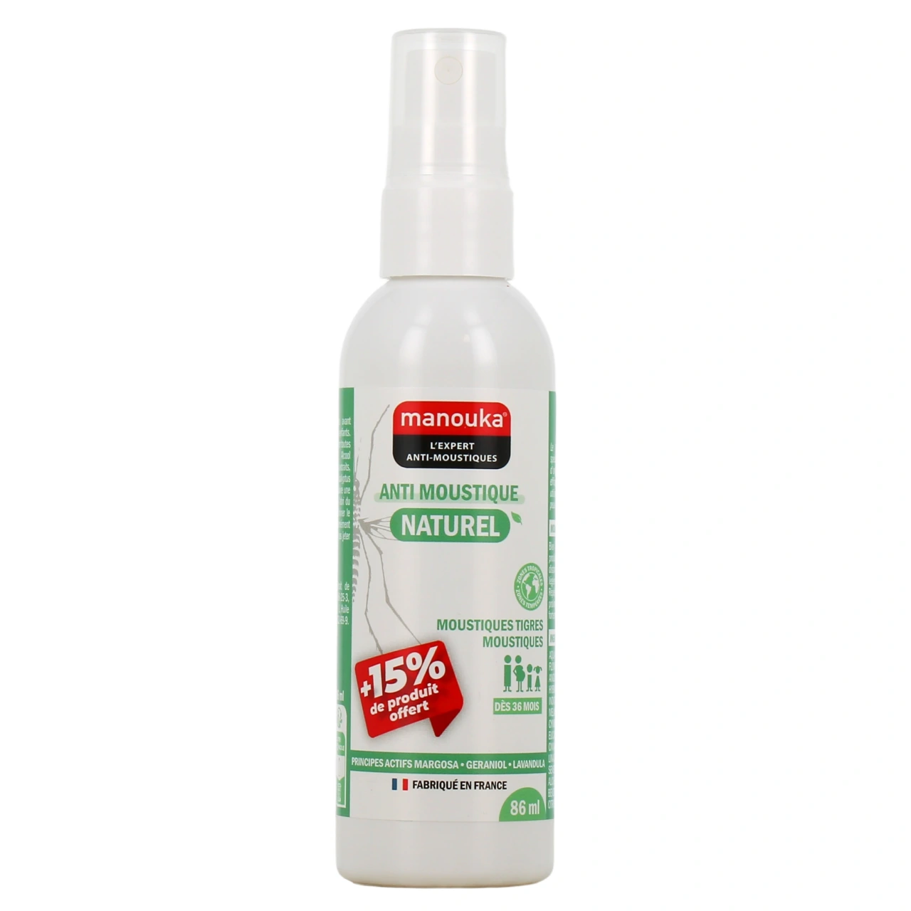 Manouka Spray Anti-Moustique Naturel - Vue 2