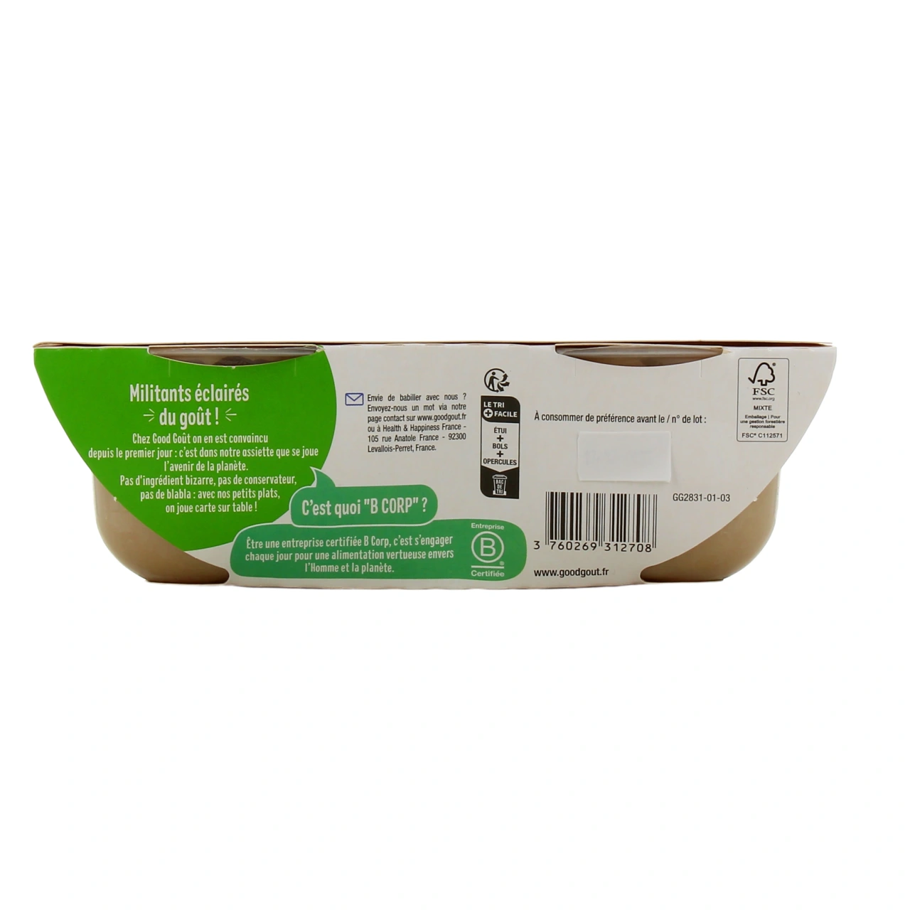 Good Goût Plat Bio pour Bébé - Vue 6