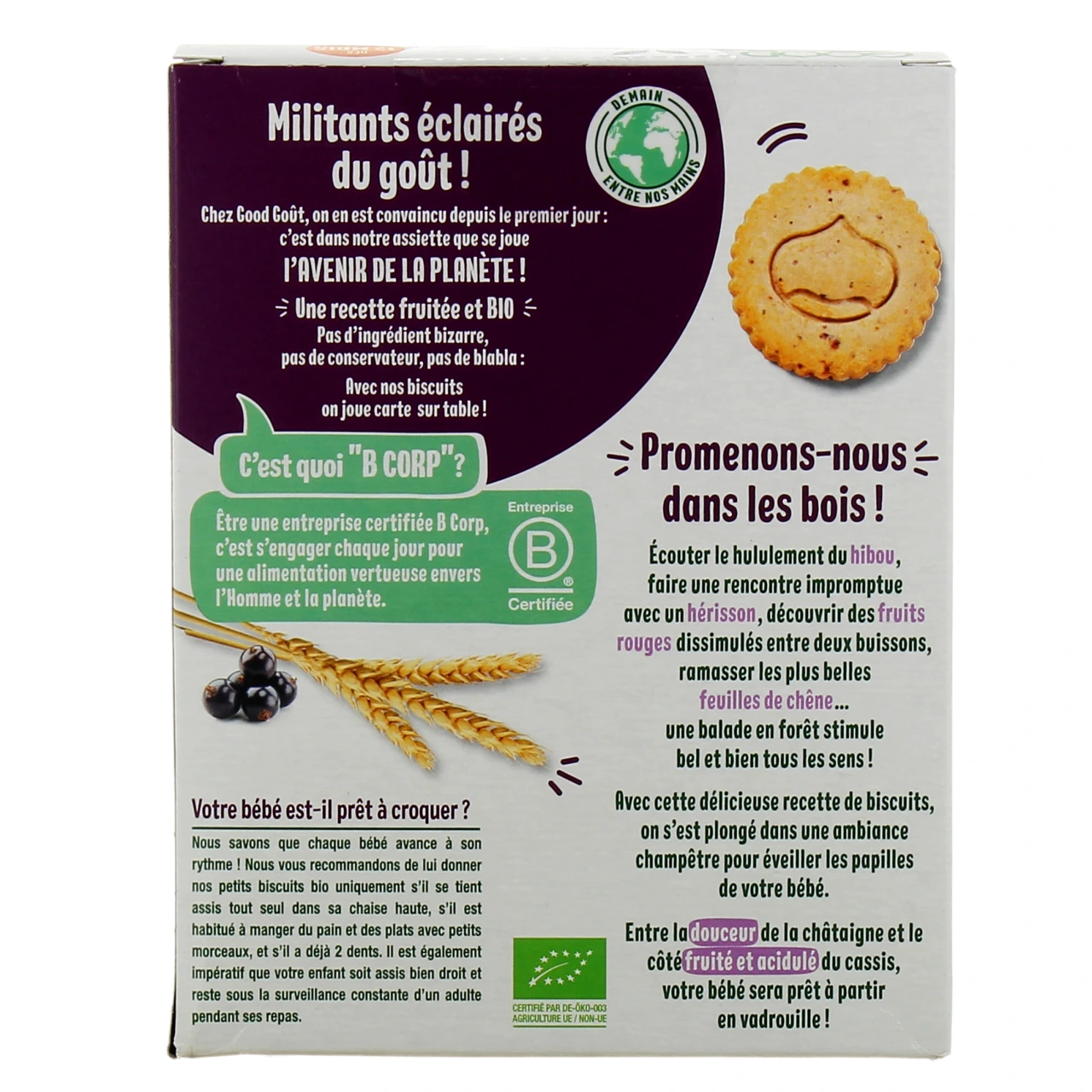 Good Goût Biscuits des bois dès 12 mois - Vue 3