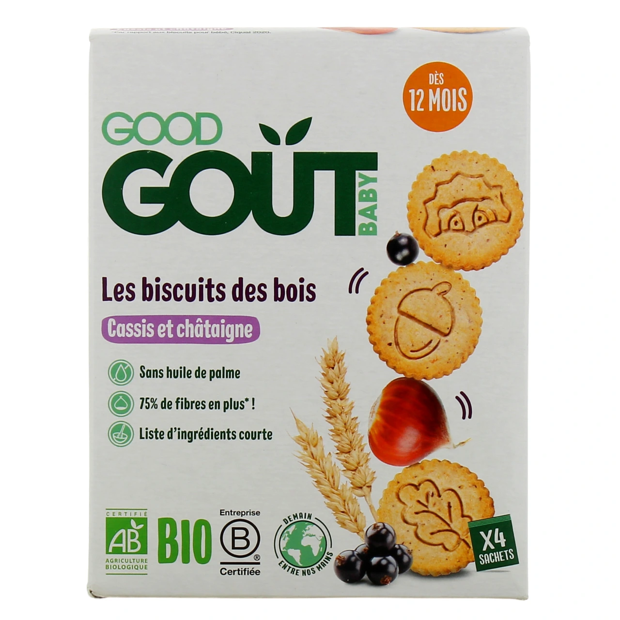 Good Goût Biscuits des bois dès 12 mois - Vue 2