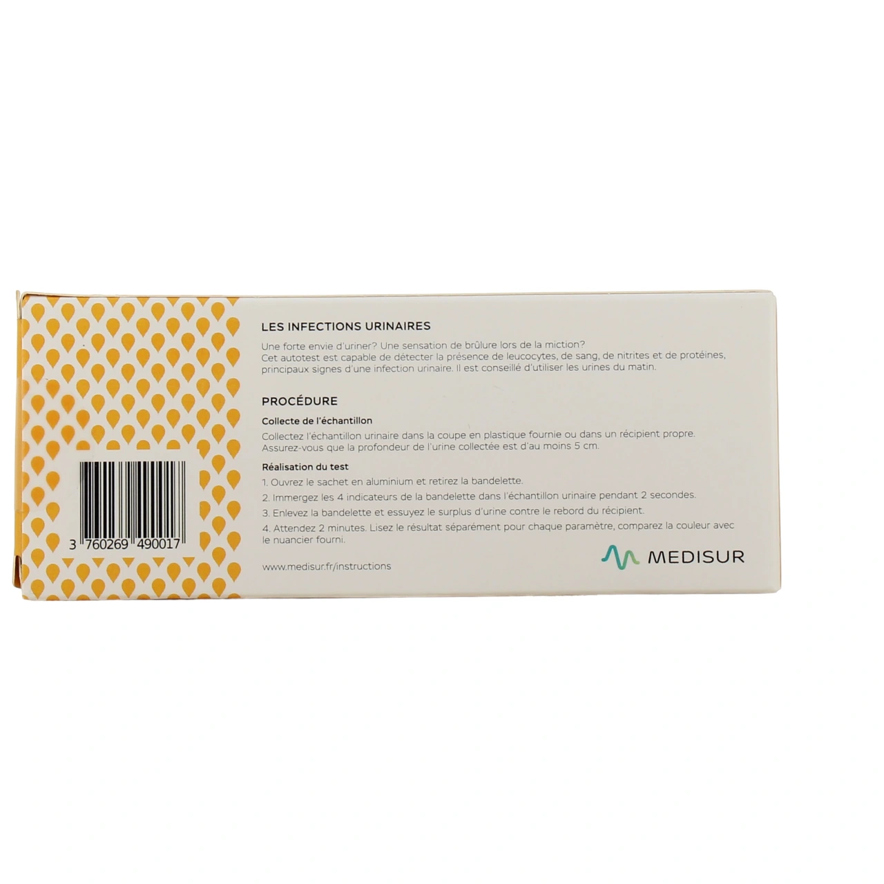 Autotest Infections Urinaires - Vue 3