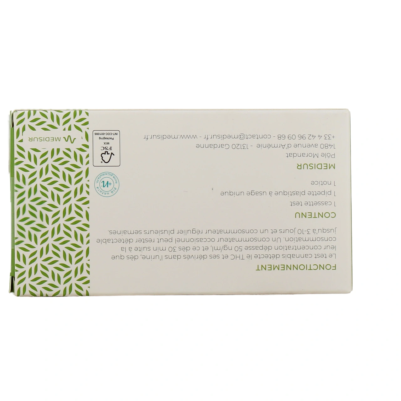 Test Urinaire Cannabis - Vue 3