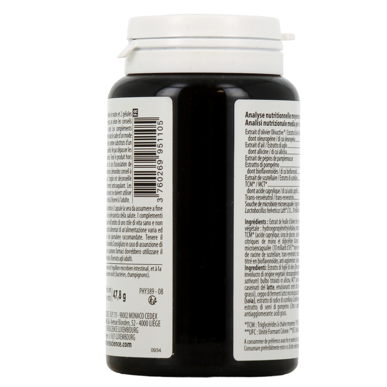 Therascience Physiomance Candiliance Gold - Vue 3