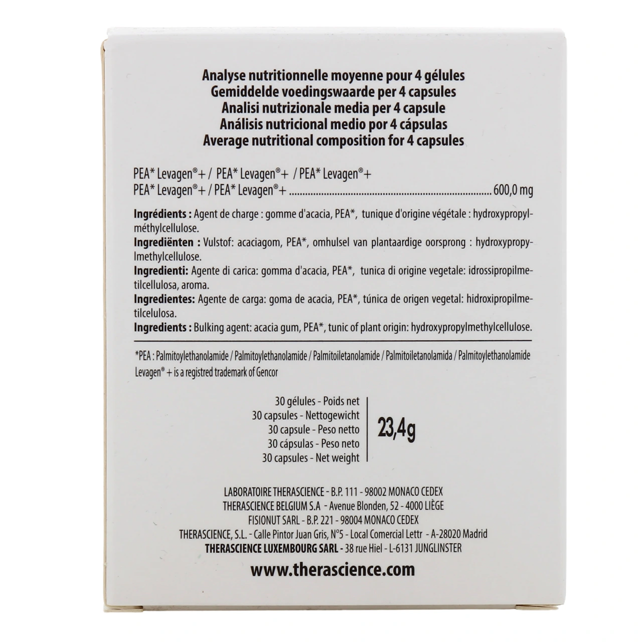 Therascience Physiomance PEA Bioassim - Vue 3