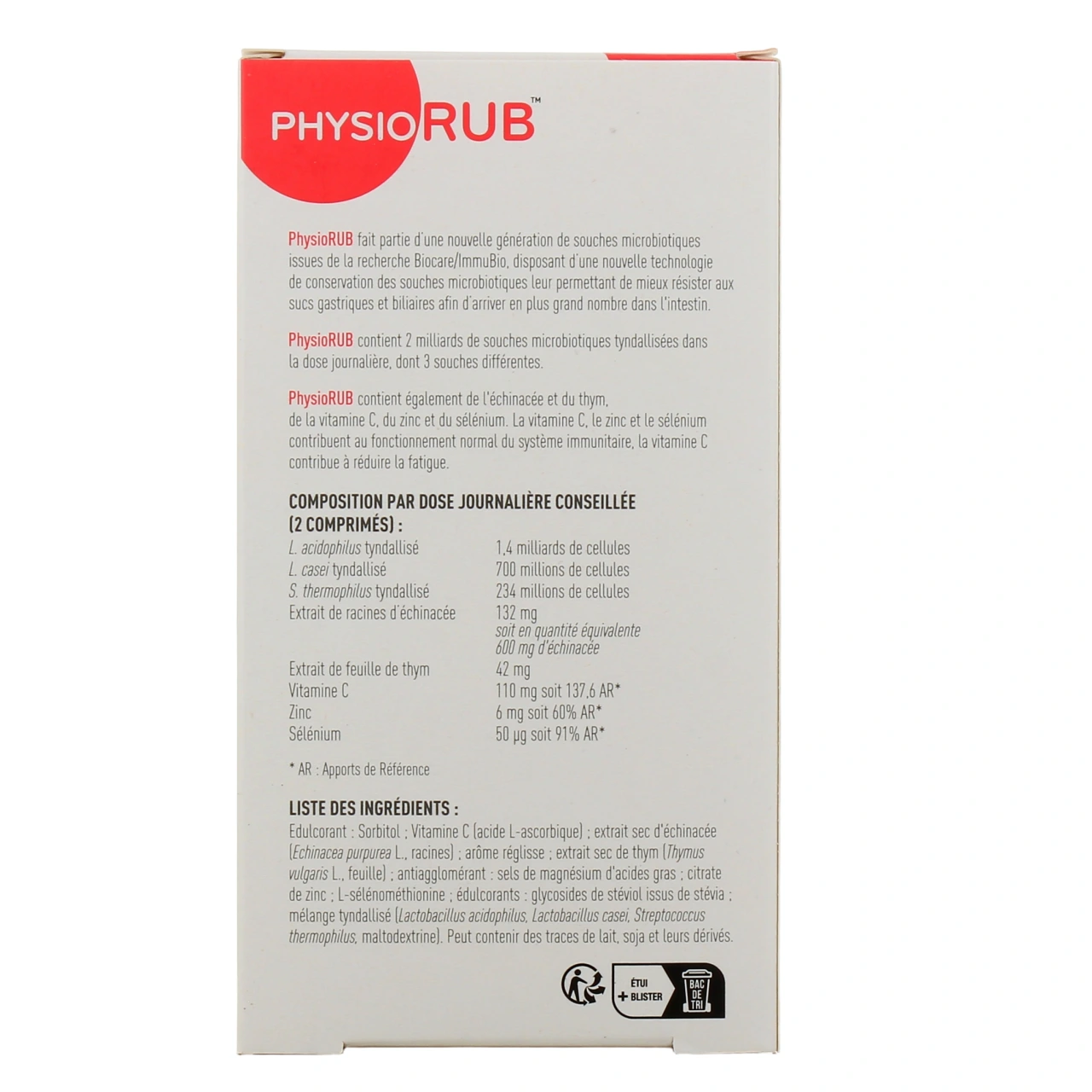 Immubio Physiorub - Vue 3