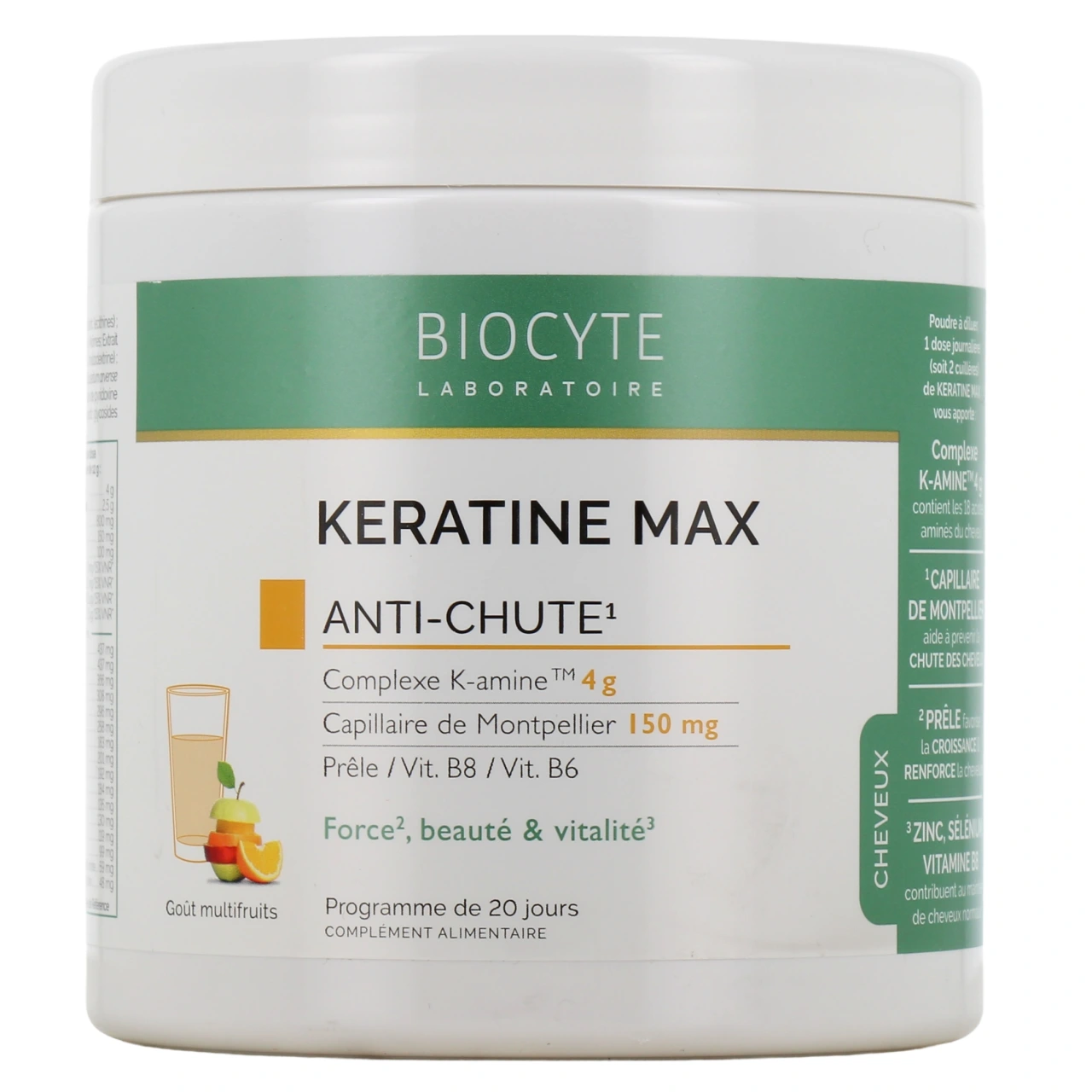 Biocyte Keratine Max Anti-Chute - Vue 2