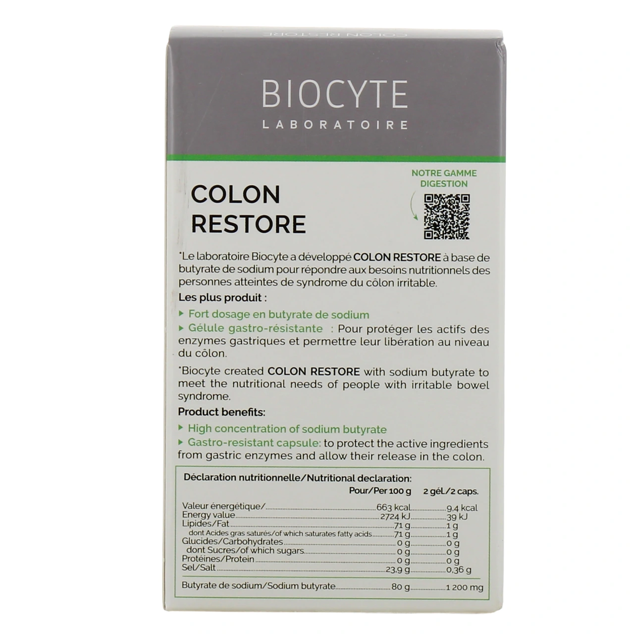 Biocyte Colon Restore - Vue 3