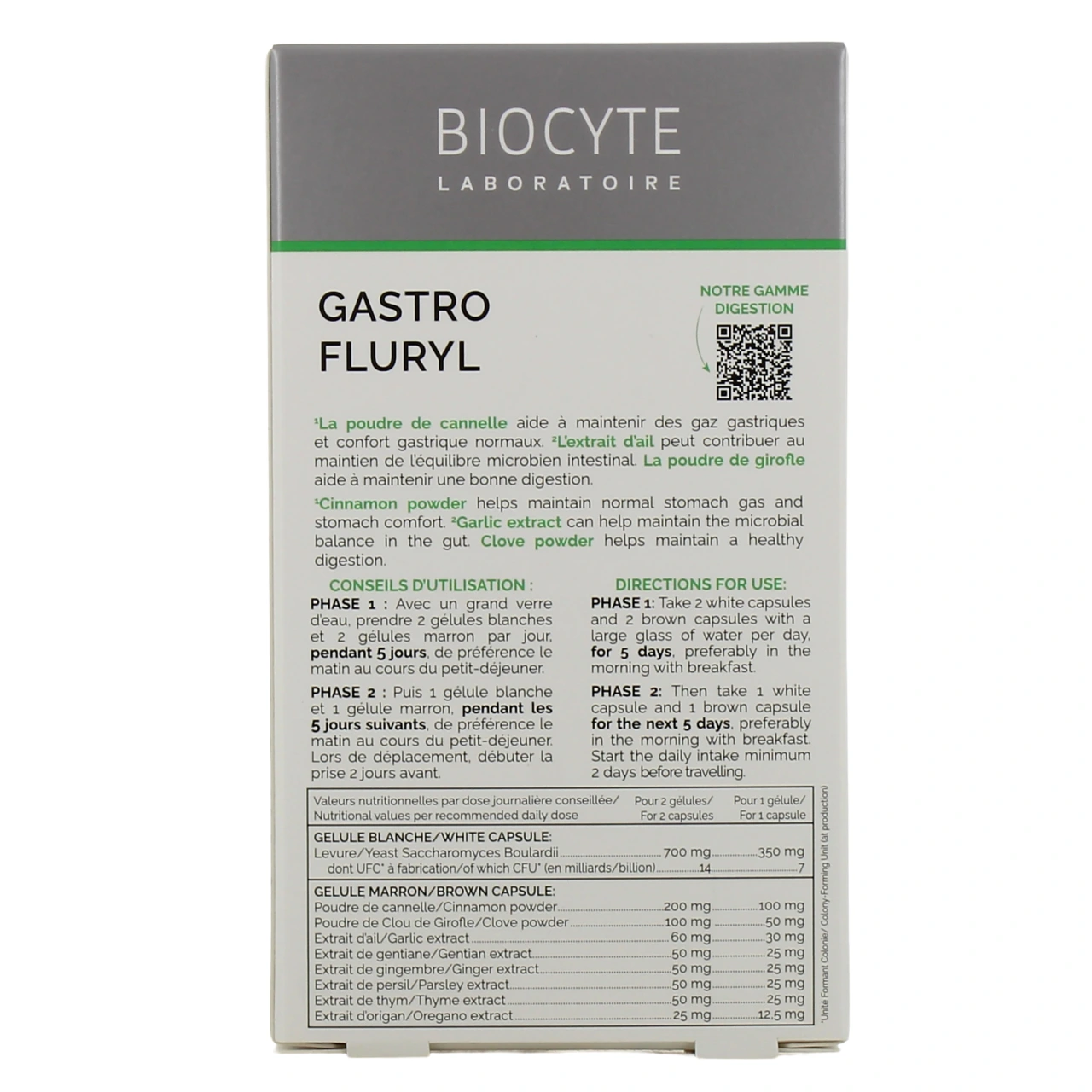 Biocyte Gastrofluryl Inconfort Digestif - Vue 3