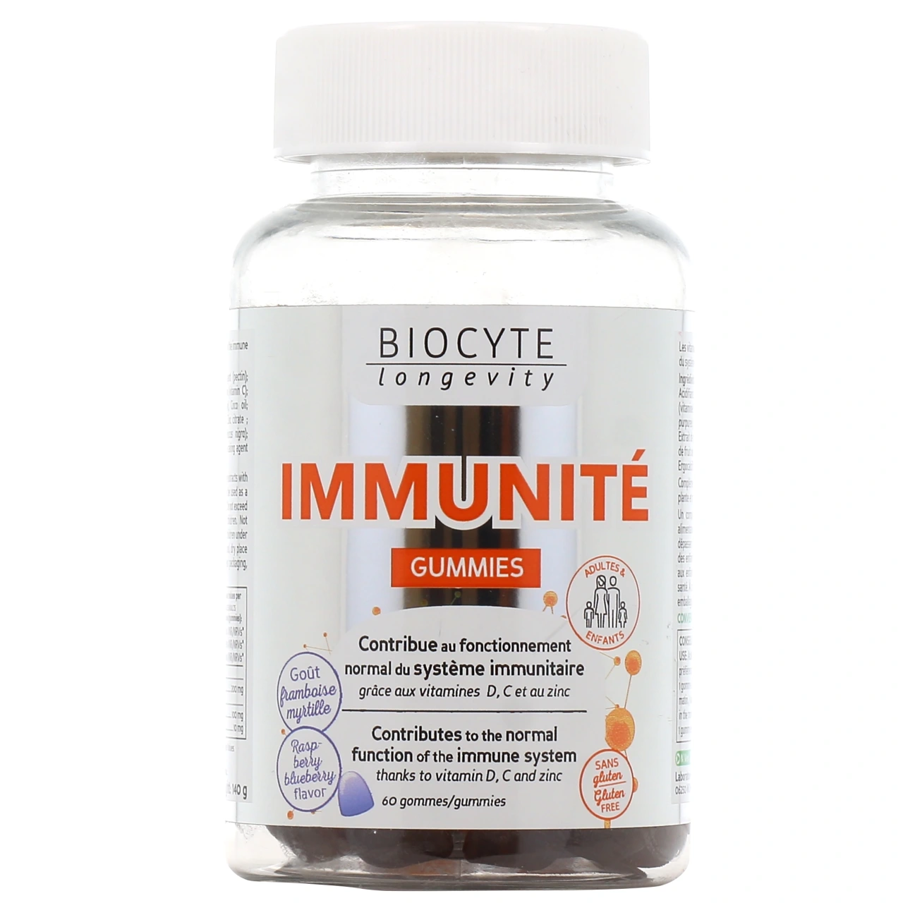 Gummies Biocyte Longevity Immunité - Vue 2
