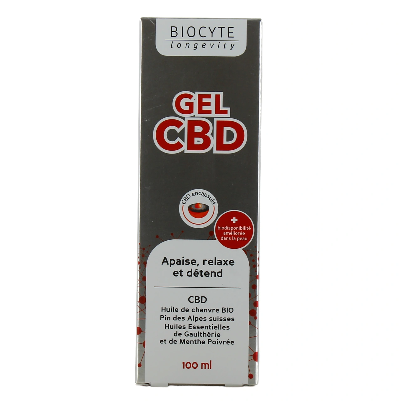 Biocyte Gel CBD - Vue 2