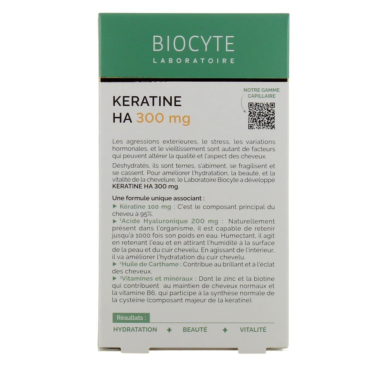 Biocyte Keratine HA 300 - Vue 3