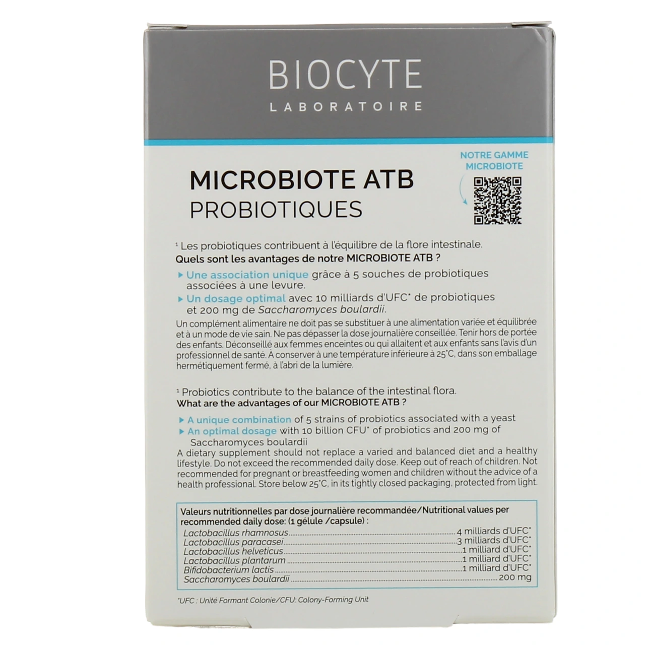Biocyte Microbiote ATB - Vue 3