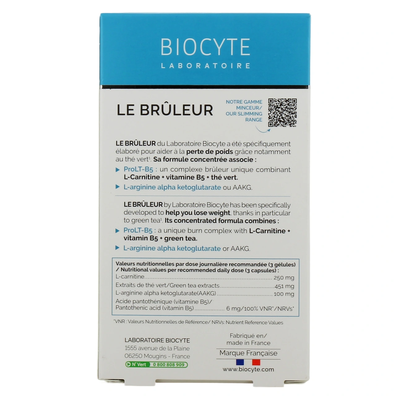 Biocyte Le Brûleur Perte de Poids - Vue 3