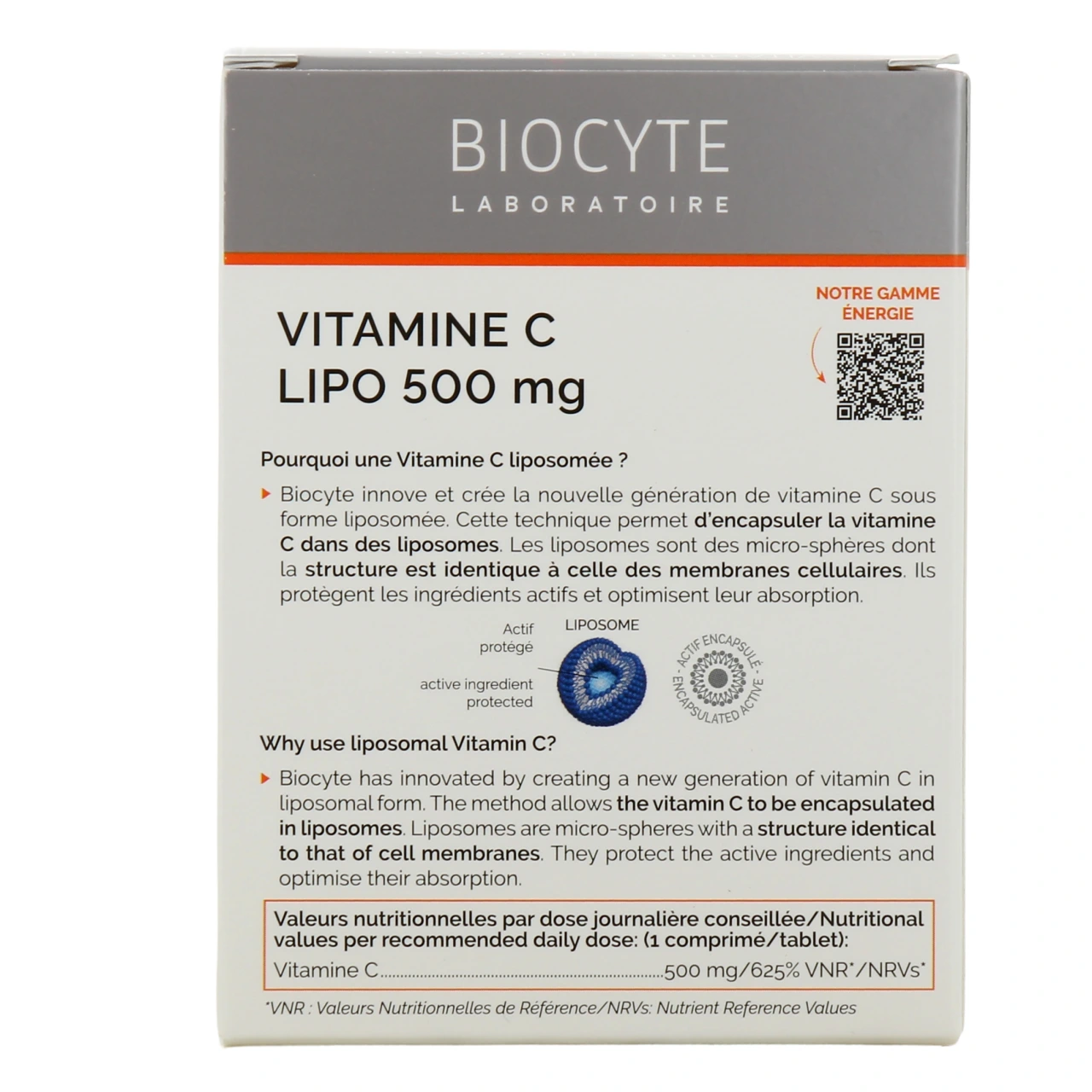 Biocyte Vitamine C Liposomal - Vue 6