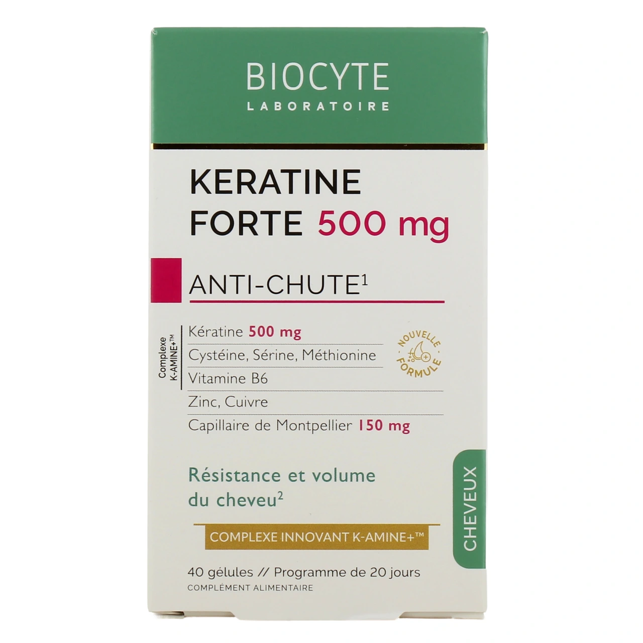 Biocyte Keratine Forte Anti-Chute - Vue 2