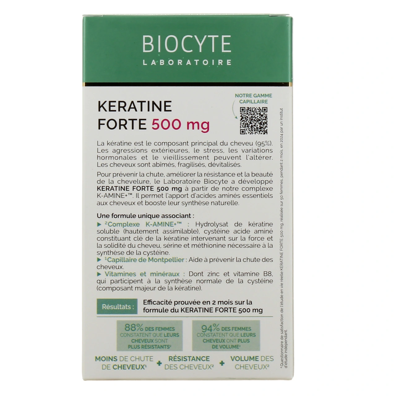 Biocyte Keratine Forte Anti-Chute - Vue 6