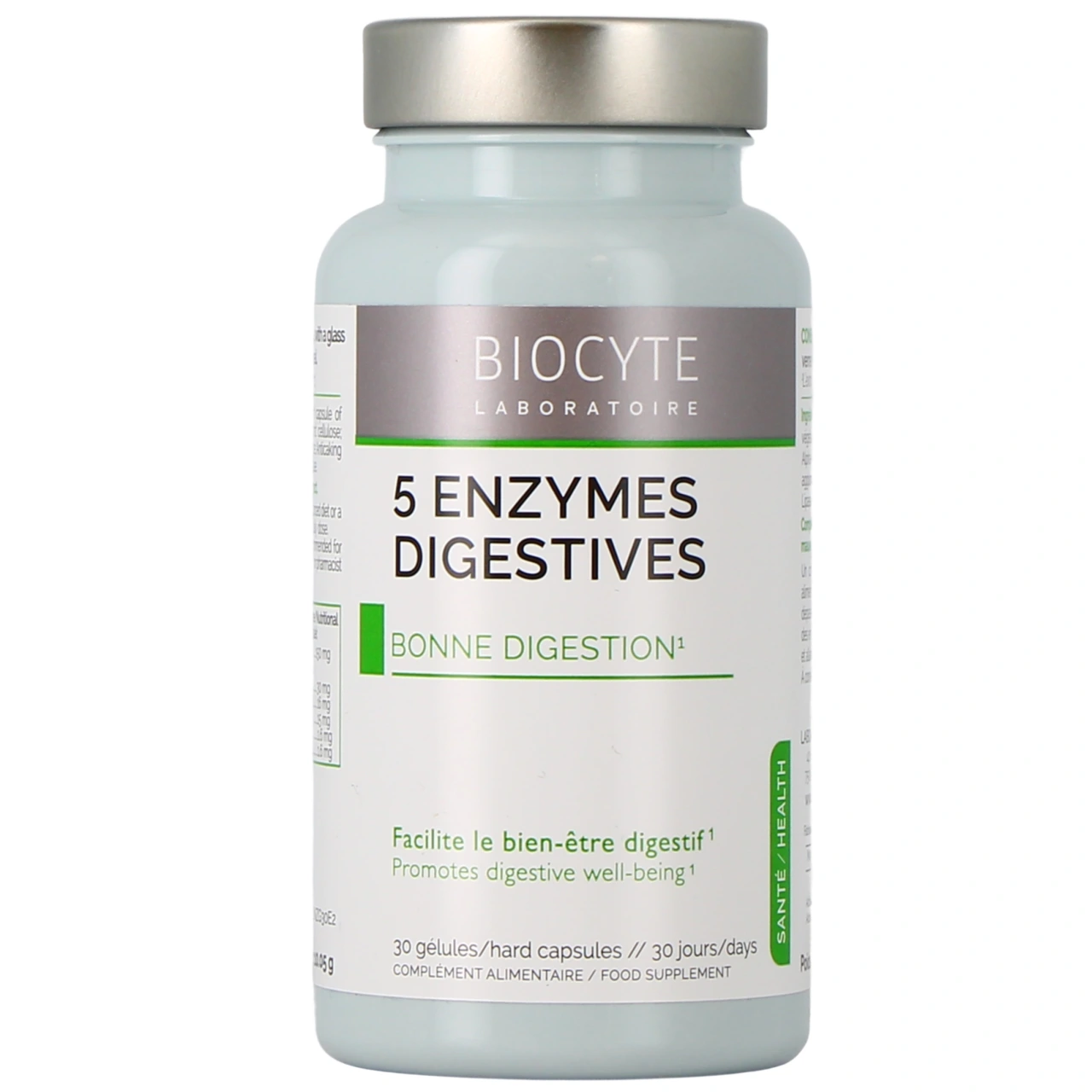 Biocyte 5 Enzymes Digestives - Vue 2