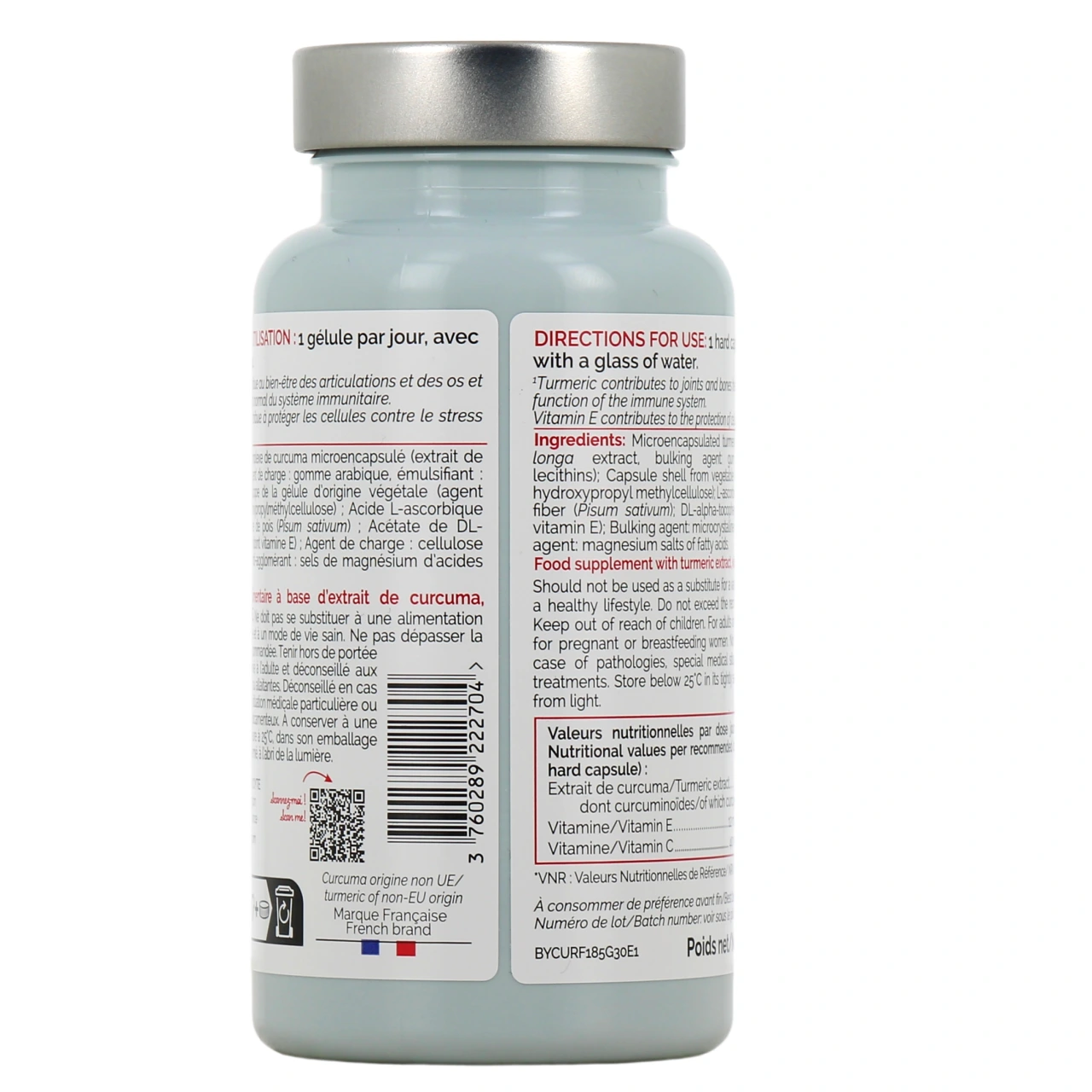 Biocyte Curcumin Forte Liposomal - Vue 3