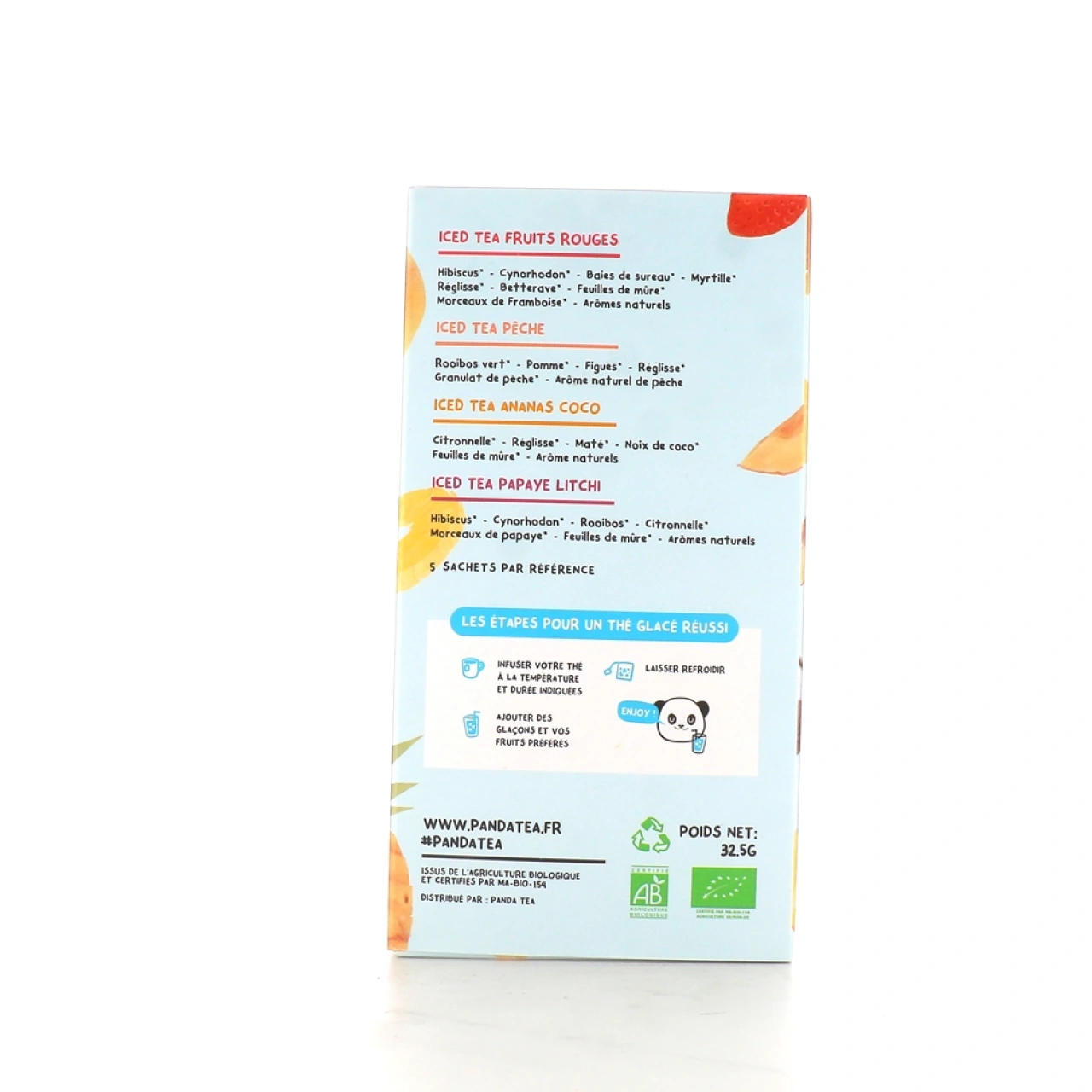 Panda Tea Assortiment Thés & Infusions Glacés - Vue 2